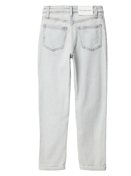 BARREL LIGHT BLEACHED BLUE CALVIN KLEIN JEANS | IG0IG01913/1AA